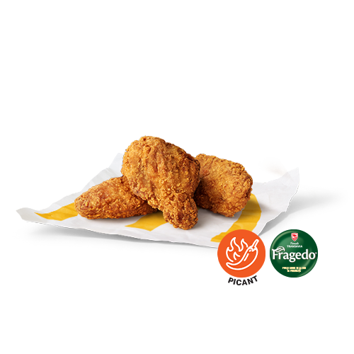 ARIPIOARE DE PUI 3 BUC PRODUS PICANT 100G